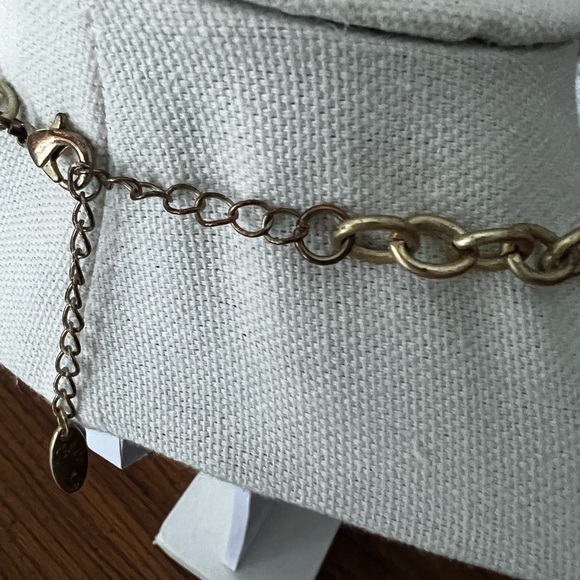 Plunder "Deidra" multi-strand turquoise and gold-tone beaded necklace - Picture 6 of 6